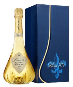 CHAMPAGNE DE VENOGE CUVEE LOUIS XV BRUT MILLESIME EN BOUTEILLE 75 CL EN COFFRET DE PRESTIGE