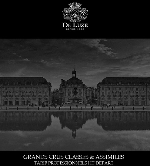 Grands Crus Classés de Bordeaux & Assimilés 1855 PREMIERS CRUS CLASSÉS Château Haut-Brion, Pessac-Léognan Château Lafite Rothschild, Pauillac Château Latour, Pauillac Château Margaux, Margaux Château Mouton Rothschild, Pauillac   DEUXIÈME CRUS CLASSÉS Château Brane-Cantenac, Margaux Château Cos d´Estournel, Saint-Estèphe Château Ducru-Beaucaillou, Saint-Julien Château Durfort-Vivens, Margaux Château Lascombes, Margaux Château Léoville Las Cases, Saint-Julien Château Léoville Poyferré, Saint-Julien Château Léoville Barton, Saint-Julien Château Montrose, Saint-Estèphe Château Pichon Longueville Baron, Pauillac Château Pichon Longueville Comtesse Pauillac Château Rauzan-Ségla, Margaux Château Rauzan-Gassies, Margaux Château Gruaud Larose, Saint-Julien  TROISIÈME CRUS CLASSÉS Château Boyd-Cantenac, Margaux Château Calon-Ségur, Saint-Estèphe Château Cantenac Brown, Margaux Château Desmirail, Margaux Château Ferrière, Margaux Château Giscours, Margaux Château d´Issan, Margaux  QUATRIÈME CRUS CLASSÉS Château Beychevelle, Saint-Julien Château Branaire-Ducru, Saint-Julien Château Duhart-Milon, Pauillac Château Lafon-Rochet, Saint-Estèphe Château La Tour Carnet, Haut-Médoc Château Marquis de Terme, Margaux Château Pouget, Margaux Château Prieuré-Lichine,  Château Saint-Pierre, Margaux Château Talbot, Saint-Julien  CINQUÈME CRUS CLASSÉS Château d´Armailhac, Pauillac Château Batailley, Pauillac  Château Camensac, Haut-Médoc Château Cantemerle, Haut-Médoc Château Clerc Milon, Pauillac Château Cos Labory, Saint-Estèphe Château Croizet-Bages, Pauillac Château Dauzac, Margaux Château Grand-Puy Ducasse, Pauillac Château Grand-Puy-Lacoste, Pauillac Château Haut-Bages Libéral, Pauillac  Château Haut-Batailley, Pauillac Château Lynch-Bages, Pauillac Château Lynch-Moussas, Pauillac Château Pedesclaux, Pauillac Château Pontet-Canet, Pauillac Château du Tertre, Margaux Château Kirwan, Margaux Château Lagrange, Saint-Julien Château La Lagune, Haut-Médoc Château Langoa Barton, Saint-Julien Château Malescot Saint Exupéry, Margaux Château Marquis d´Alesme, Margaux