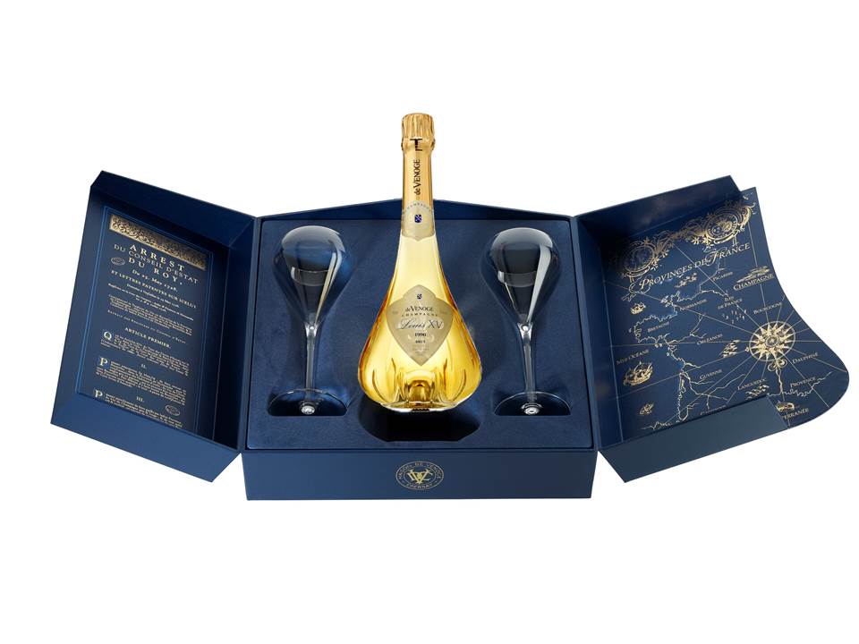 De Venoge LOUIS XV 1996 coffret ouvert