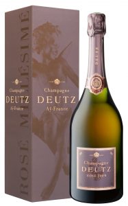 Champagne Deutz Rosé millésimé Brut en étui