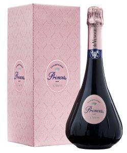 Champagne de Venoge Princes Rosé Brut en étui