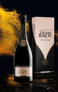 Champagne Duval-Leroy Rosé prestige en étui