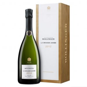 Champagne Bollinger La Grande année 2012 en coffret